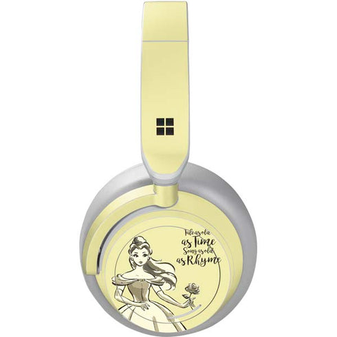 Disney Princess Belle Tale As Old As Time Art Surface Headphones Skin